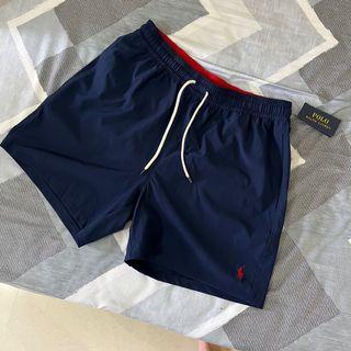 全新 Polo Ralph Lauren 專櫃正品 短褲 海灘褲 深藍 L號