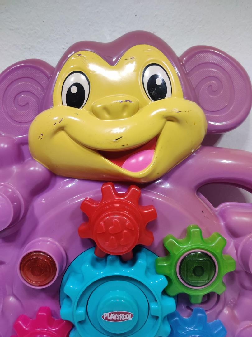 Playskool stack n spin monkey gears discount