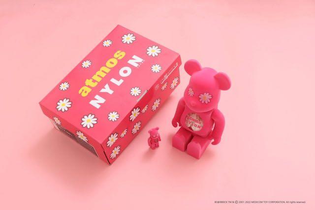 預訂Pre-Order) BE@RBRICK atmos × NYLON JAPAN 100% & 400% Bearbrick