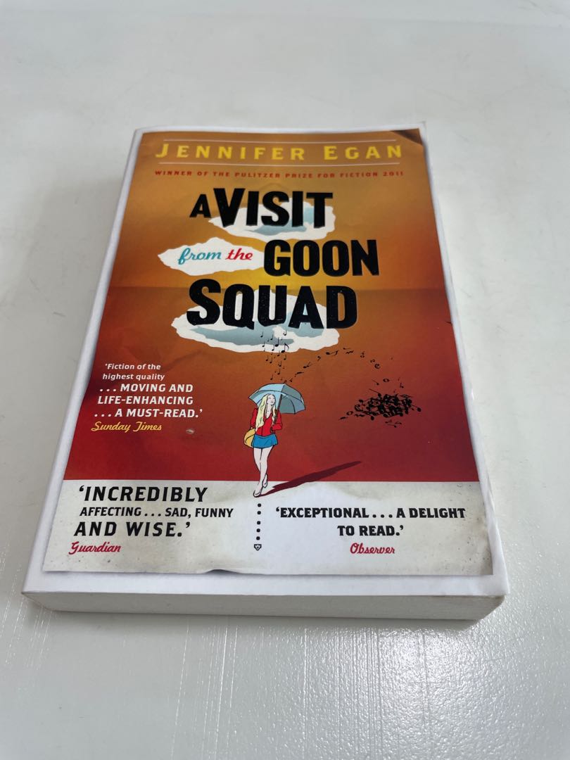 A Visit From The Goon Squad - Jennifer Egan, 興趣及遊戲, 書本 & 文具, 小說 & 故事書