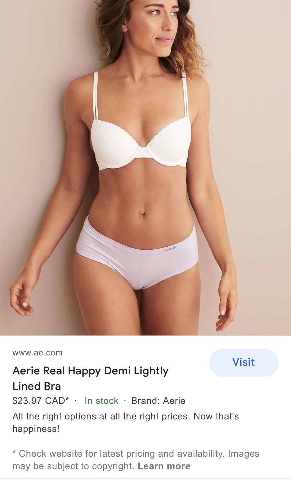 Aerie bra 32C/34B, Women's Fashion, Tops, Sleeveless on Carousell