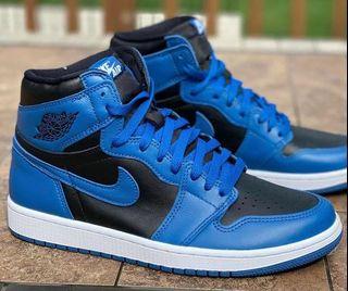 Air Jordan 1 High Dark Marina Blue, Men's Fashion, Footwear, Sneakers on Carousell