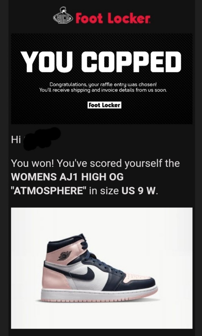 jordan 1 retro high unc patent foot locker