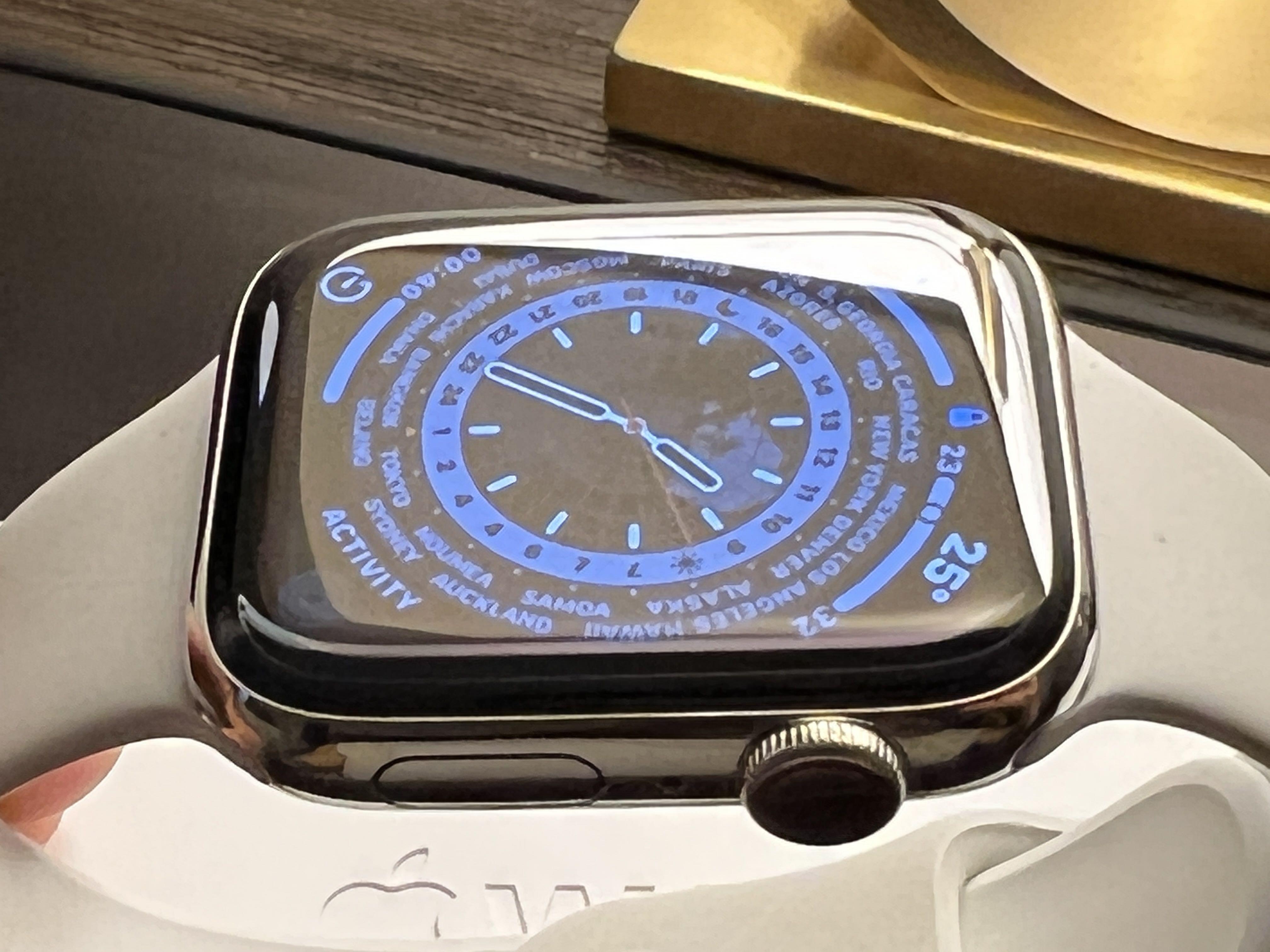 Apple watch 2025 s6 stainless steel