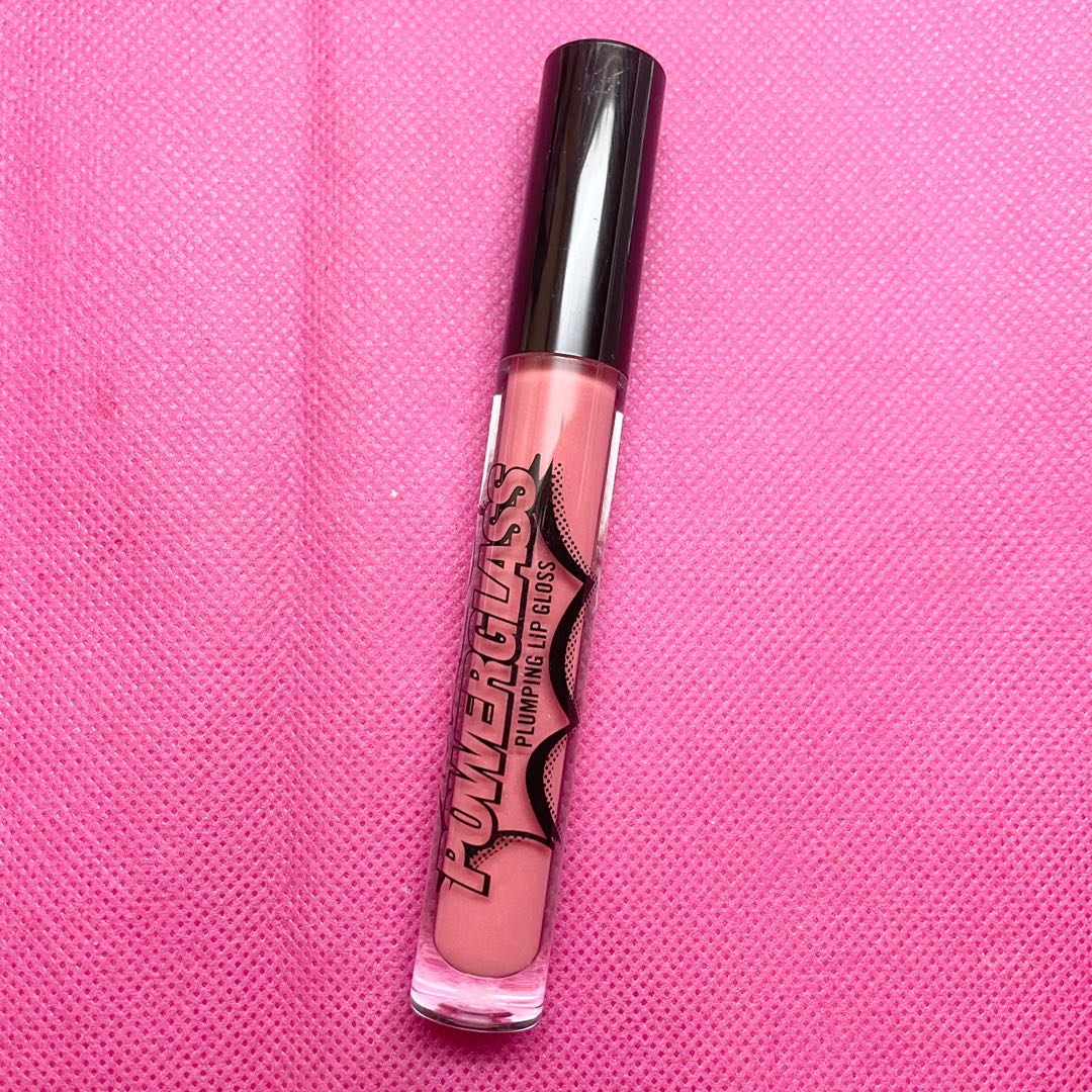 AUTHENTIC Mac power glass powerglass plumping lip gloss shade captain