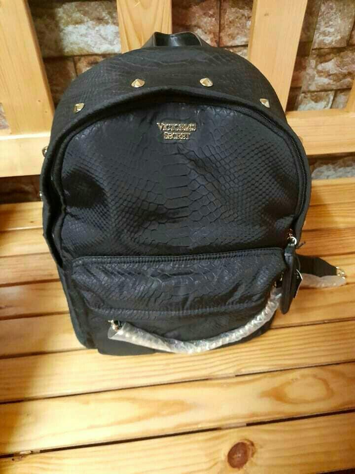 Nylon python stud city backpack discount