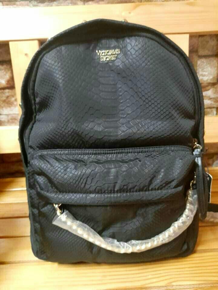 Victoria’s Secret Backpack Python Stud City Black LAST ONE