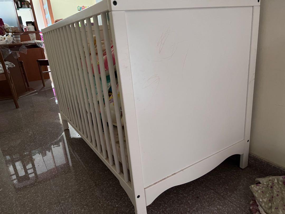 Baby cradle from IKEA used, Babies & Kids, Baby Nursery & Kids