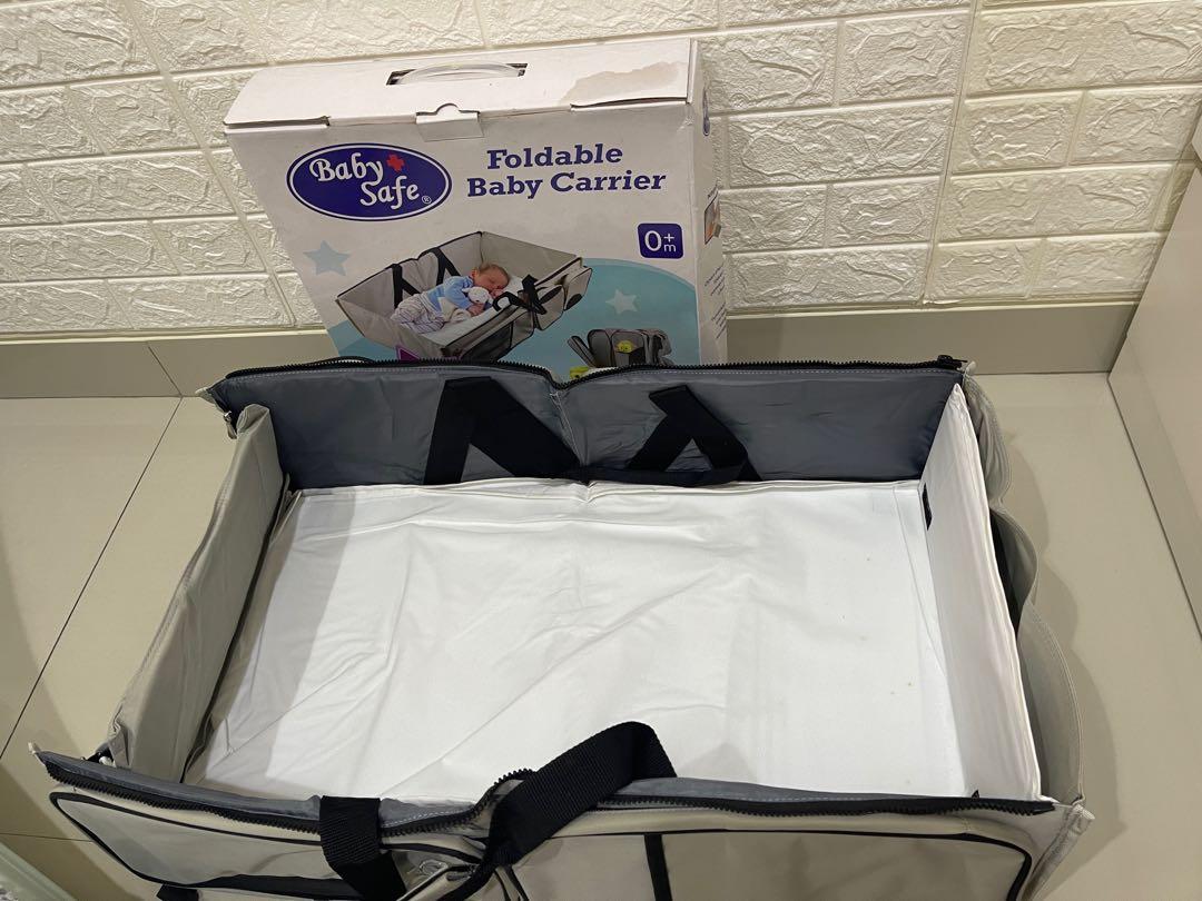 Foldable baby best sale carrier baby safe