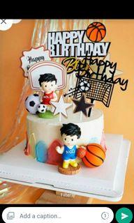 Basketball boy figurine (Cake)