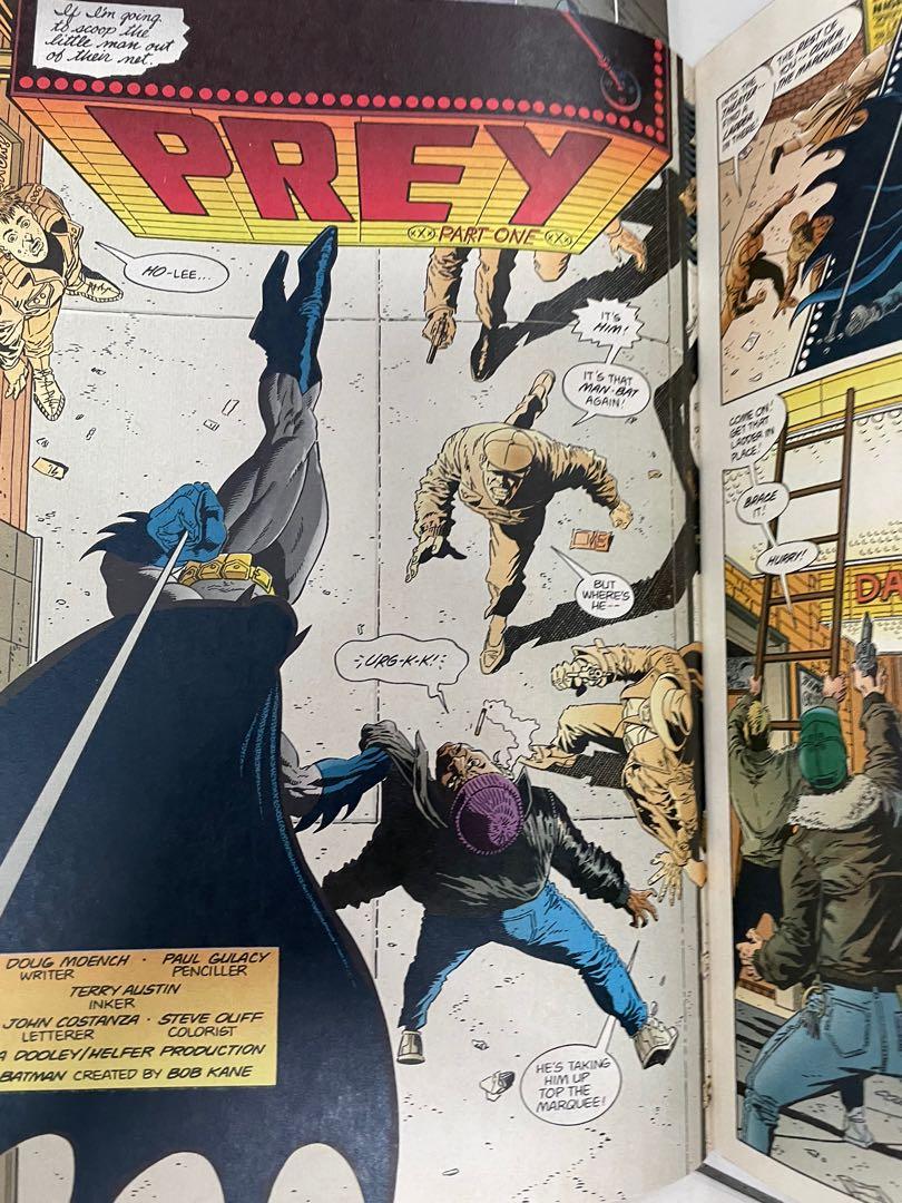 Batman vintage 1990 legends of the dark knight complete PREY ...