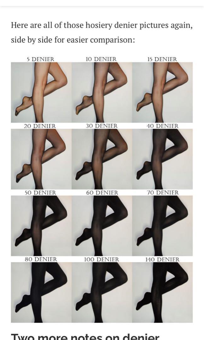 Black stockings 3 stockings pantyhose 80 Denier Women s