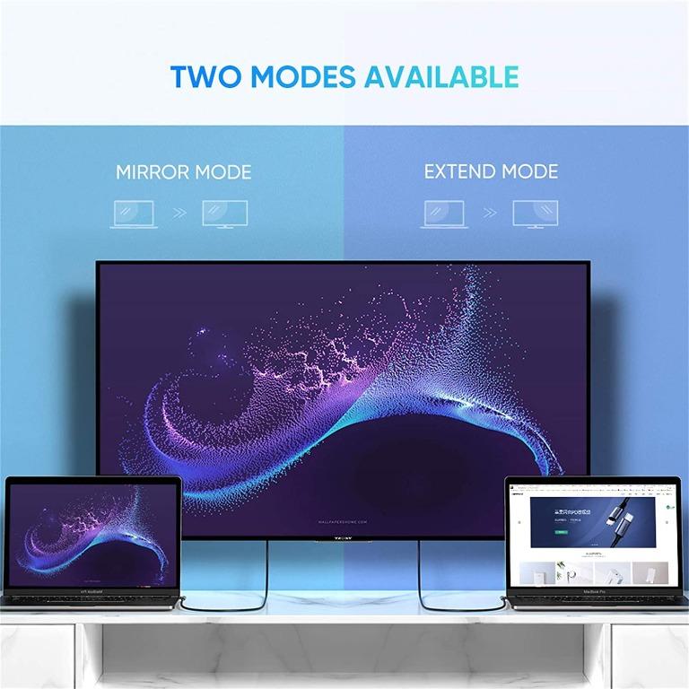 Cáp chuyển đổi Ugreen Type-C gập 90 độ sang HDMI
