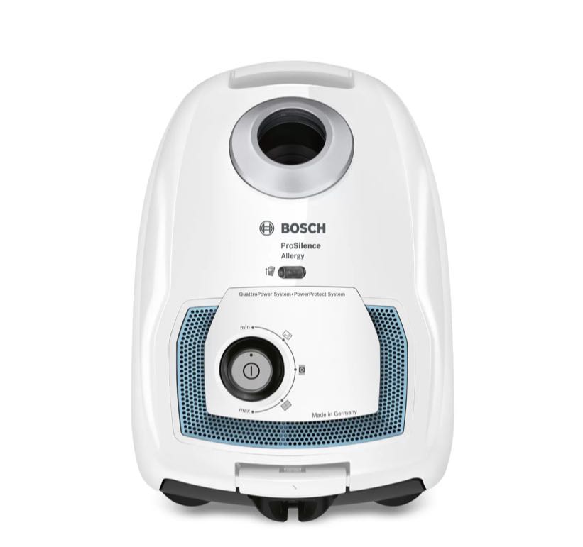 BOSCH Bagged vacuum cleaner GL40 ProSilence White (BGL4S69AGB), TV