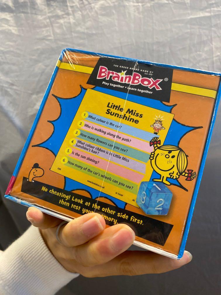Brain Box - Mr Men Little Miss, 興趣及遊戲, 玩具& 遊戲類- Carousell