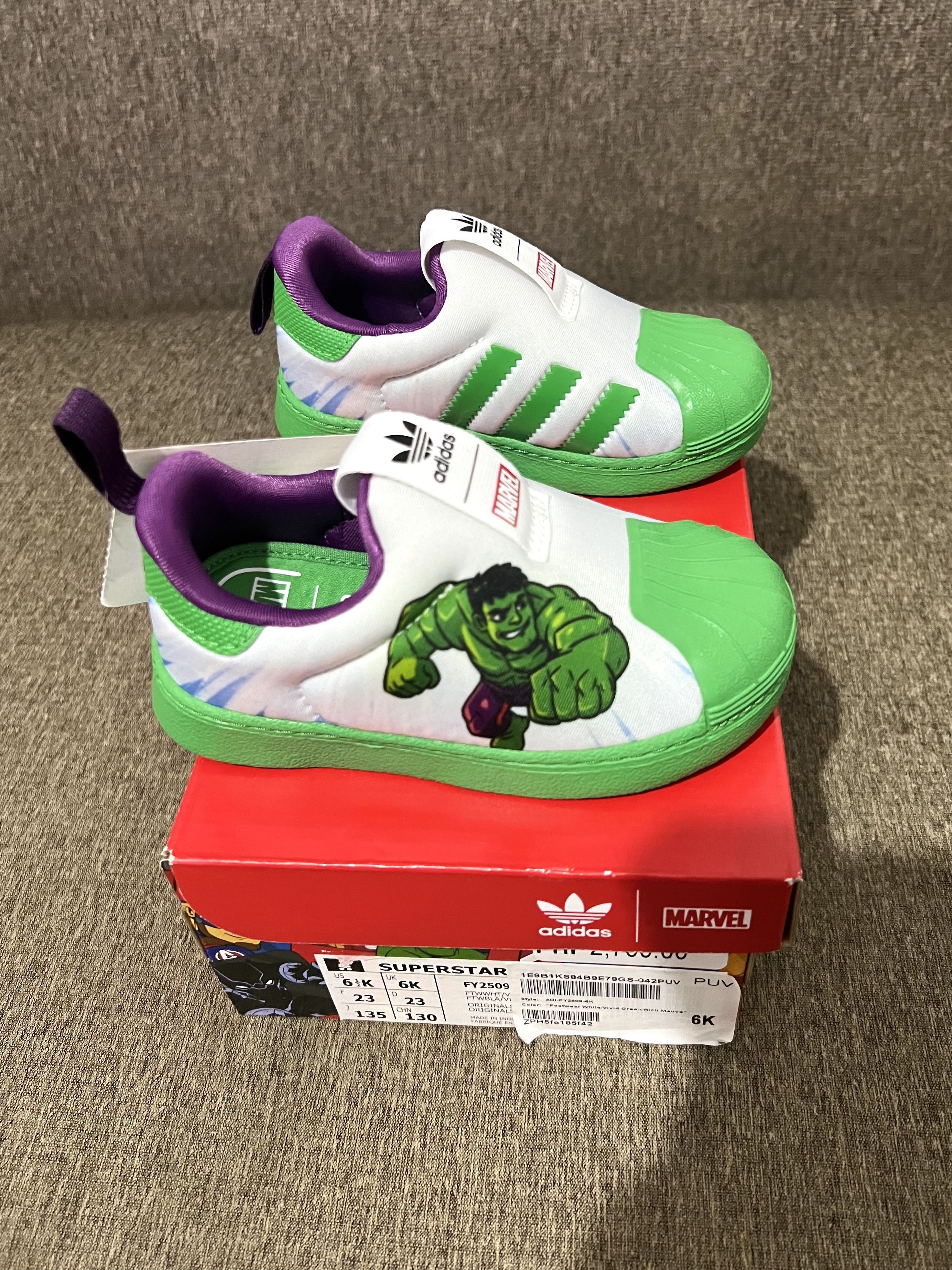 Hulk shop kids shoes