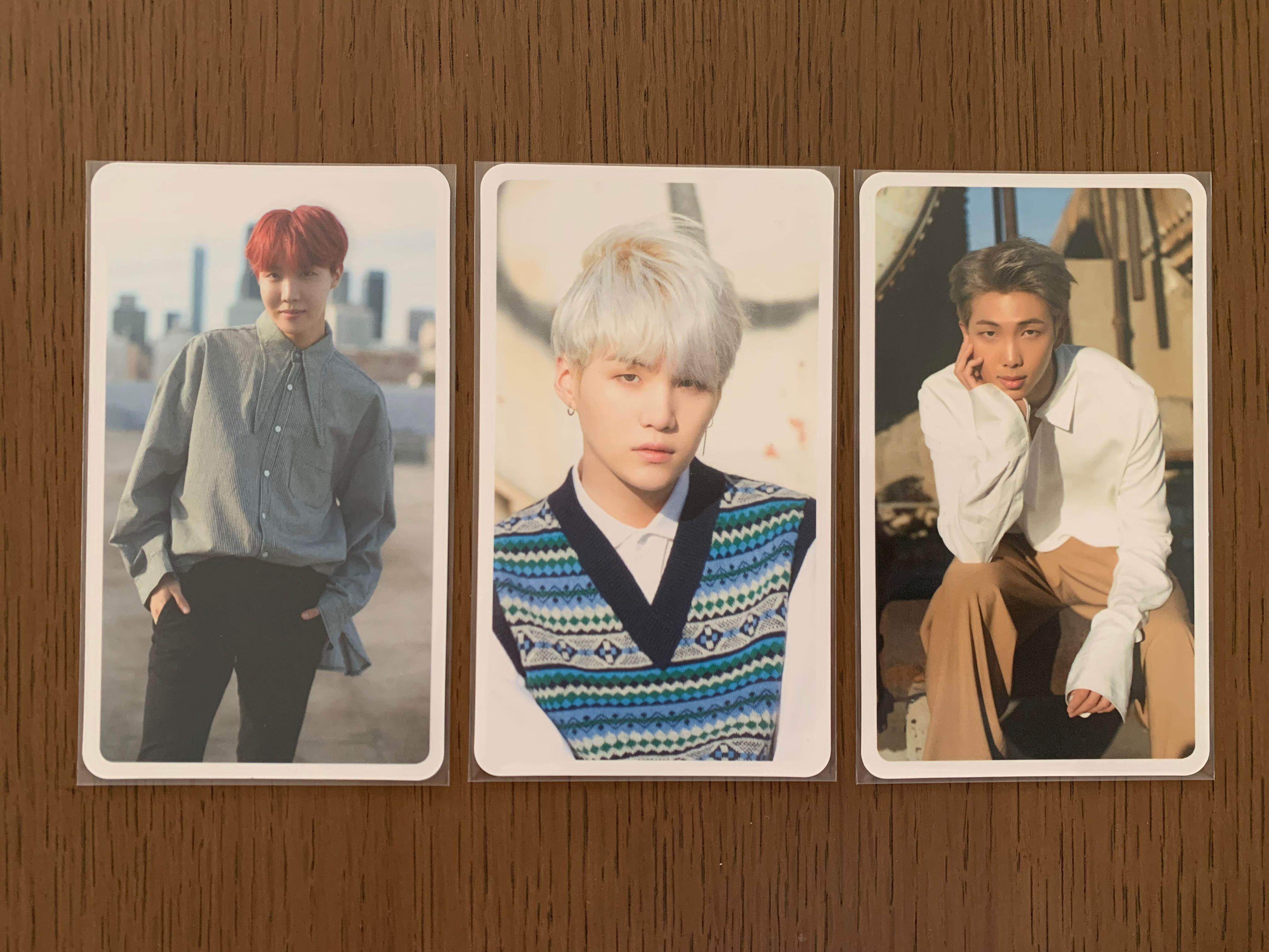 BTS Rap Line DICON 2018 PC Set (RM, Suga, Jhope), Hobbies