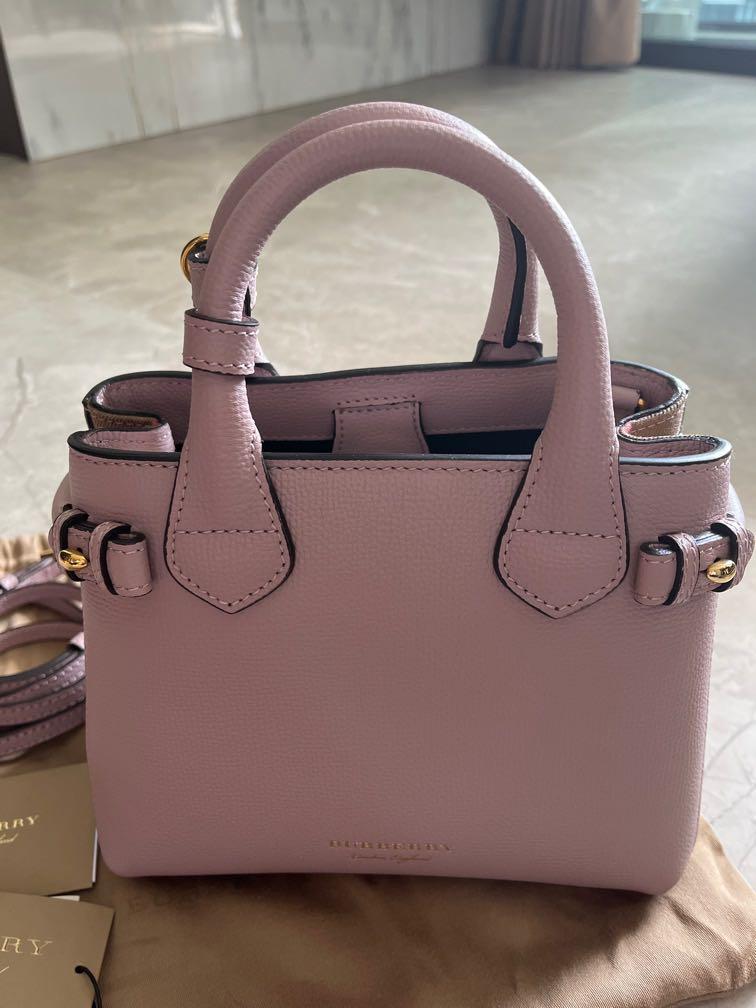 REDUCED Burberry Baby Banner bag in Pale Orchid colour