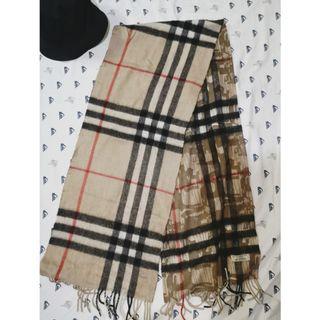BURBERRY SCARF VINTAGE 💯 - Cashmere with Print