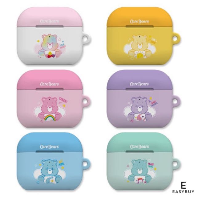 🇰🇷Care Bears multi colourful AirPods3 Protection Case 愛心熊