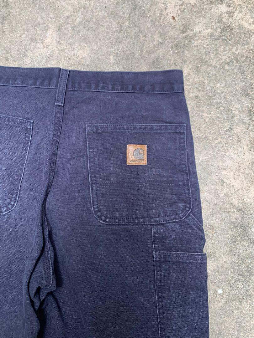 Carhartt Carpenter Pants Navy Blue Firm 