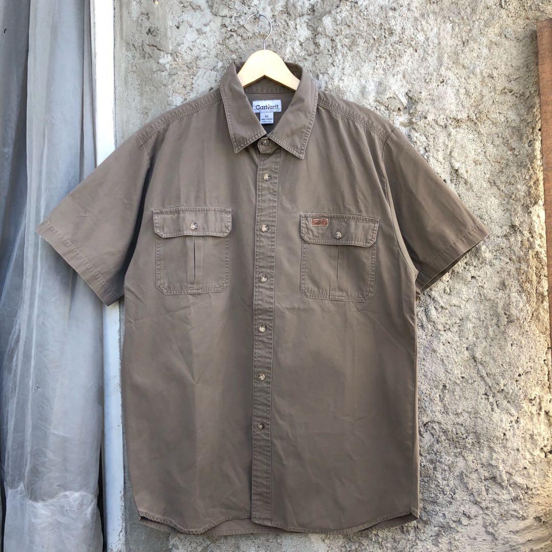 CARHARTT WORK SHIRT, Fesyen Pria 