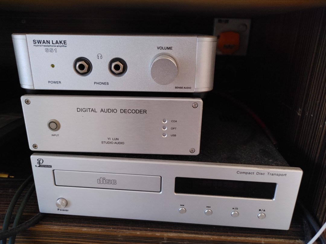CD Transport + DAC + Tube Headamp, Hobbies & Toys, Music & Media, Music