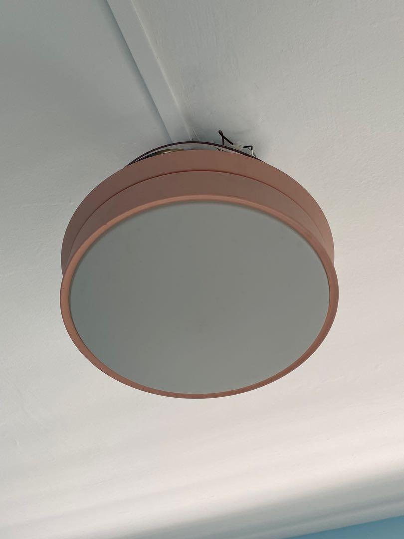 Ceiling Light (Category: Lighting) located in Singapore. Submitted by z12586 (Listing ID 1139073665, Image 3). Description: Rarely used. Three color light. With controller. Come with invisible fan. But fan not working. You can find people to repair. Bought for $120. .