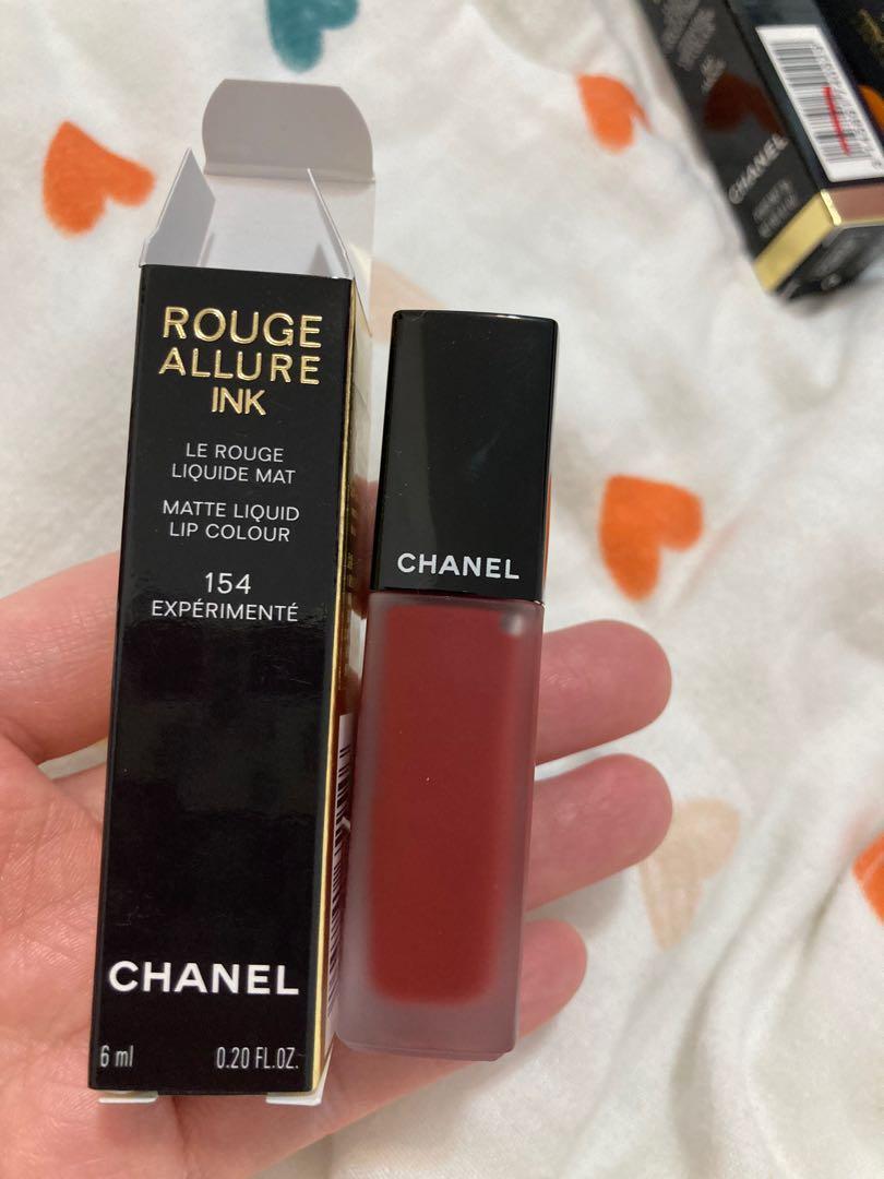 Chanel Rouge Allure Ink 154 唇釉6ml 美容 化妝品 健康及美容 皮膚護理 化妝品 Carousell