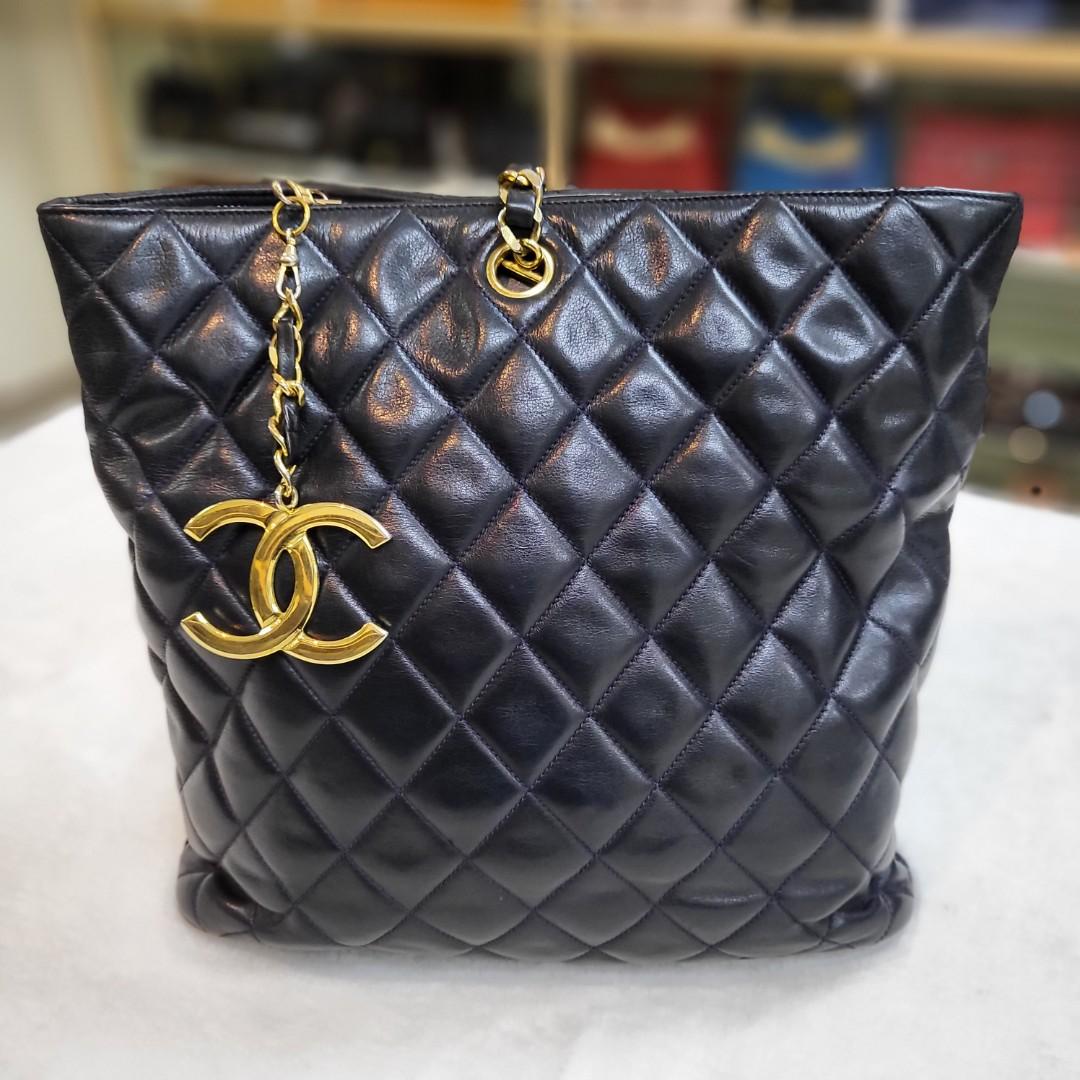 CHANEL BUTTON UP HOBO BAG, Luxury, Bags & Wallets on Carousell