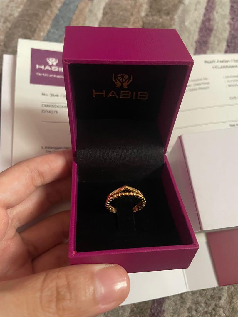 Cincin V ring Habib Jewels size 10 Women s Fashion Jewelry