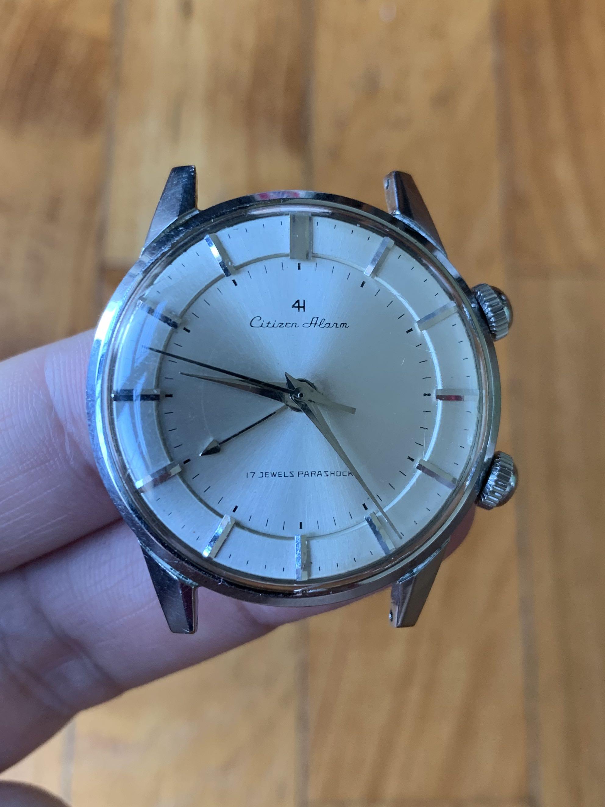 Citizen Alarm 4H (4 hands) 17 Jewels Parashock