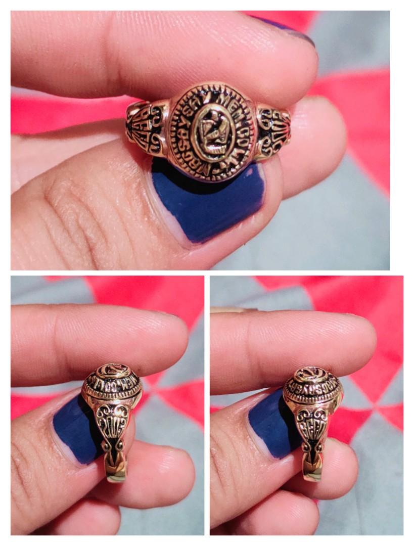 College ring design for ladies best sale