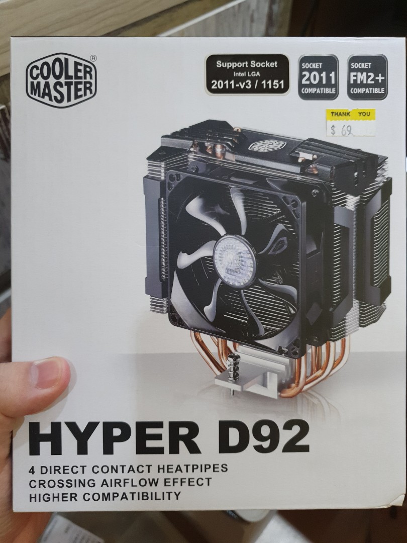 Cooler Master Hyper D92, Computers & Tech, Parts & Accessories