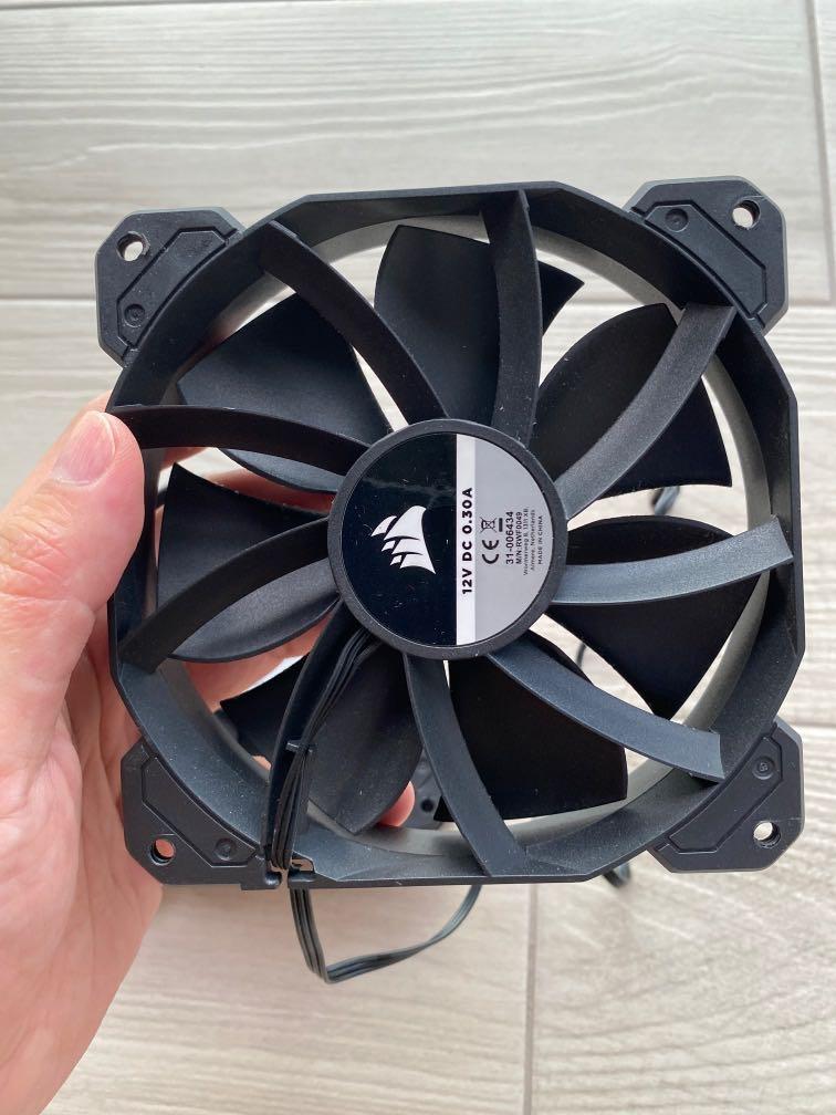 Corsair 12mm PC Desktop Cooling Fan x2 