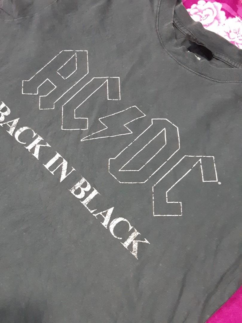 cotton on acdc shirt, Men's Fashion 