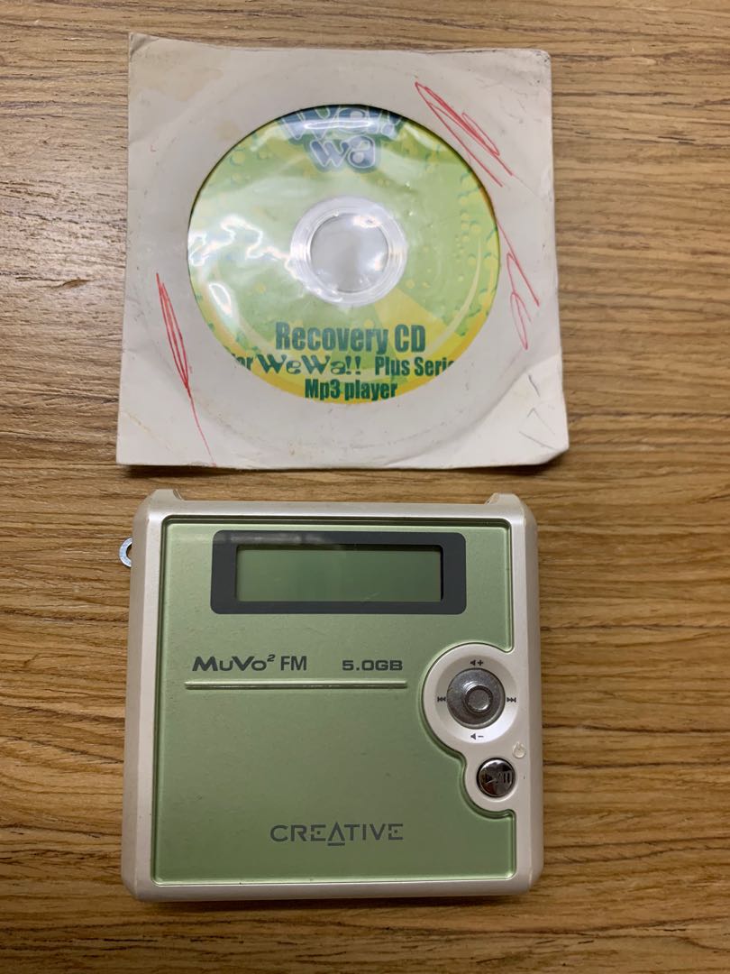Creative MuVo 2 DAP-MD0003 5GB, 音響器材, 音樂播放裝置MP3及CD Player - Carousell