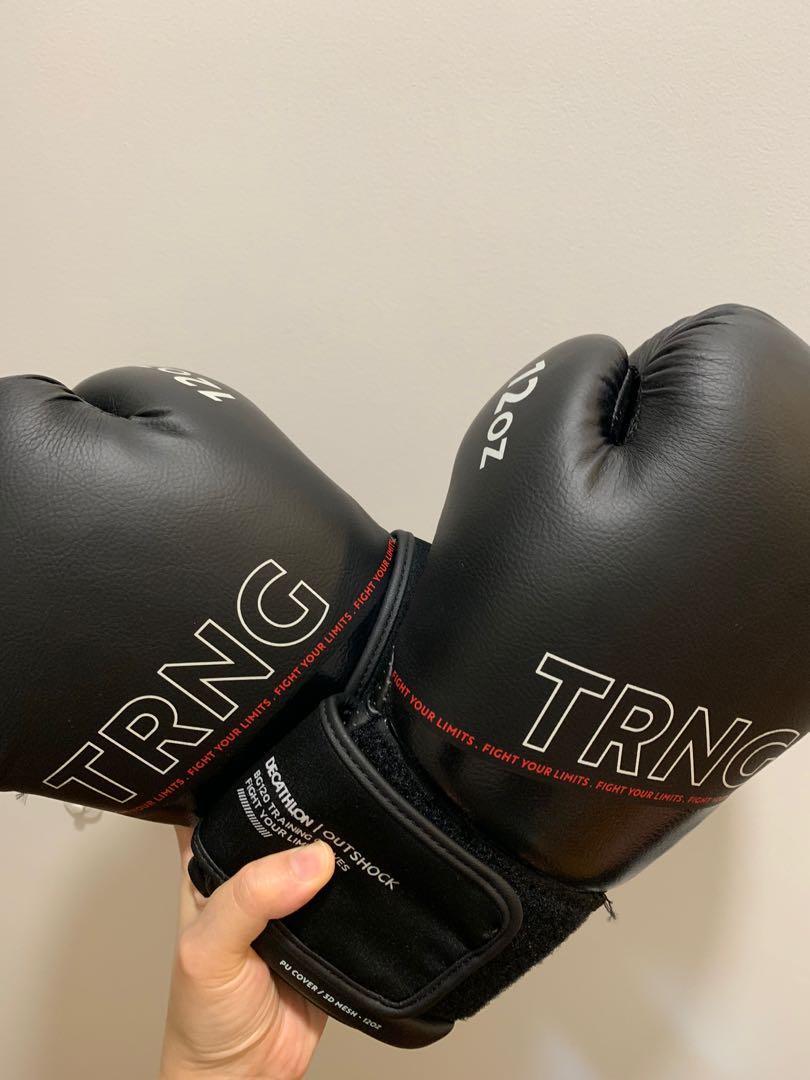 Decathlon Boxing Gloves [Size 12oz], Sports Equipment, Exercise
