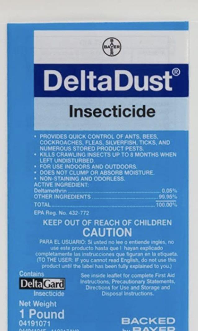 Delta Dust Insecticide kills crawling insects, Furniture ...