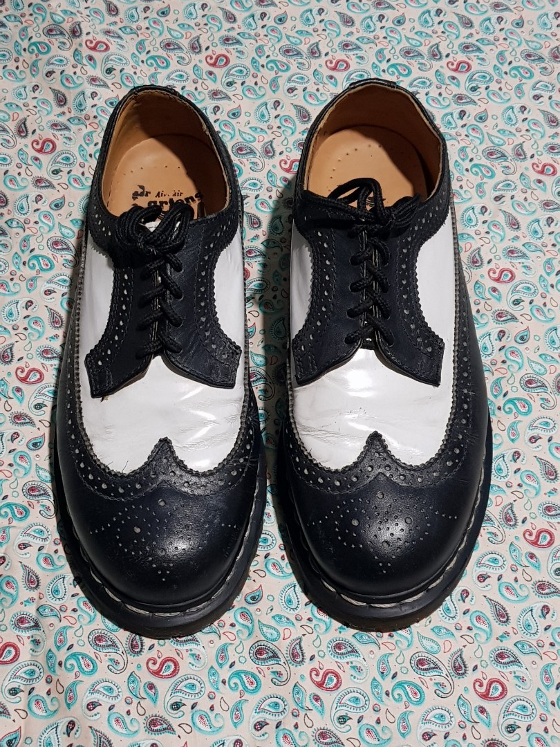Dr martens two tone brogues online