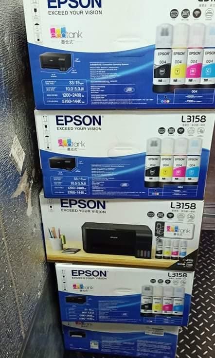 EPSON L3158 3in1 PRINTER, Computers & Tech, Printers, Scanners ...