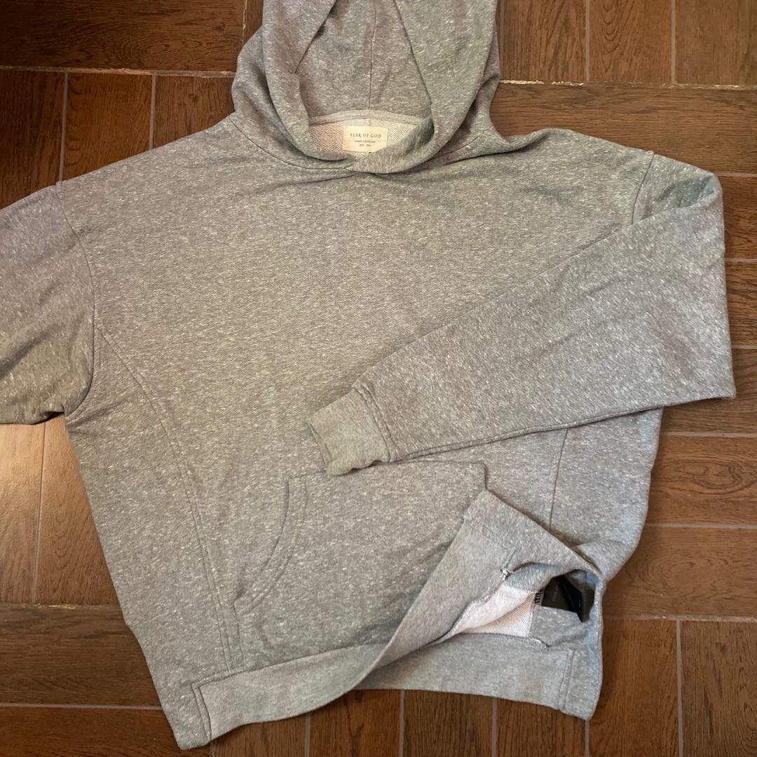 Fear of God Everyday Hoodie Grey Fourth Collection Men s Fashion