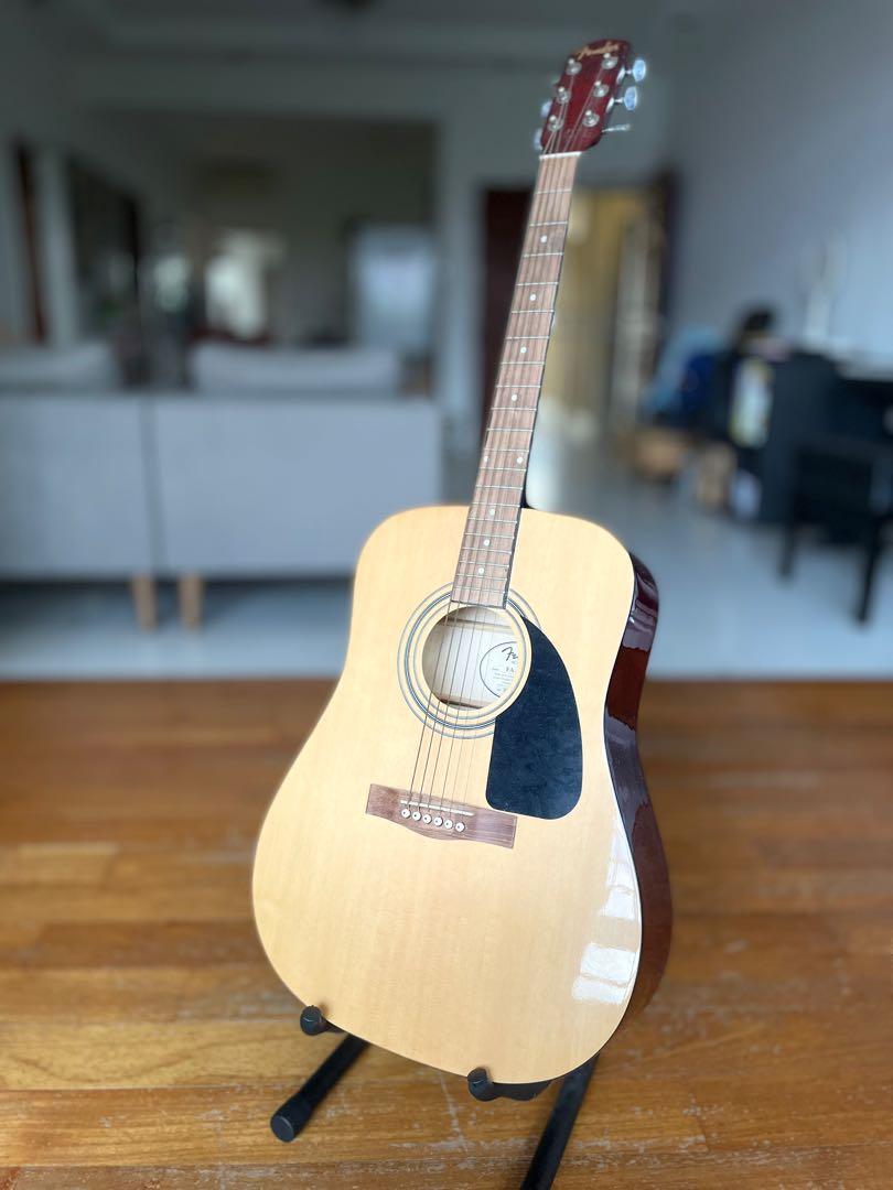 Civic Laatste barbecue Fender Acoustic Guitar FA-115PK, Hobbies & Toys, Music & Media, Musical  Instruments on Carousell
