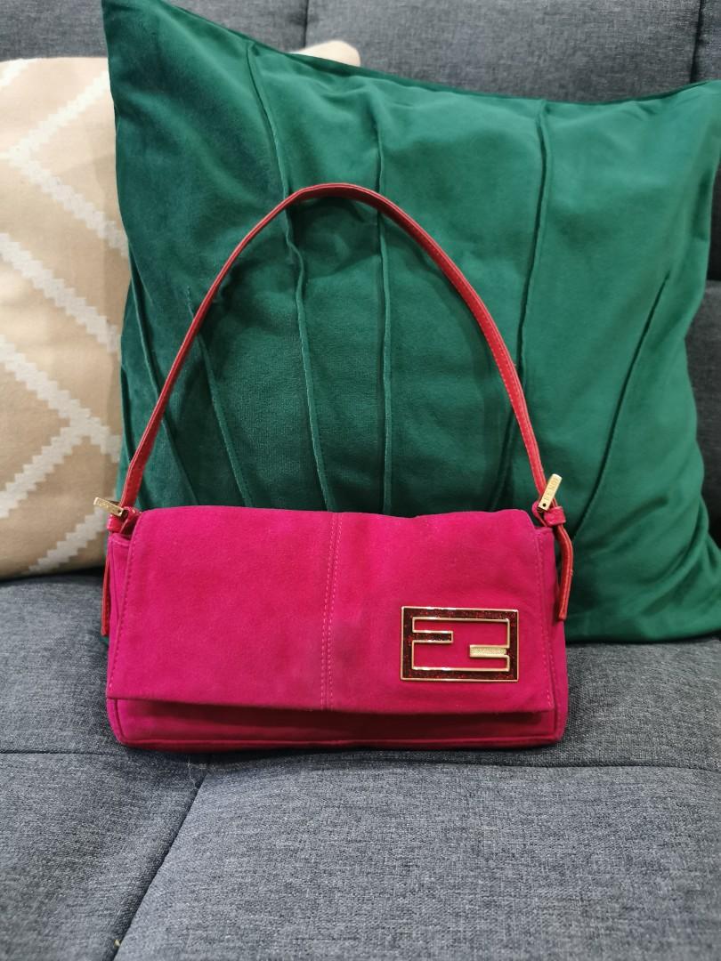 Fendi neon cheap pink bag