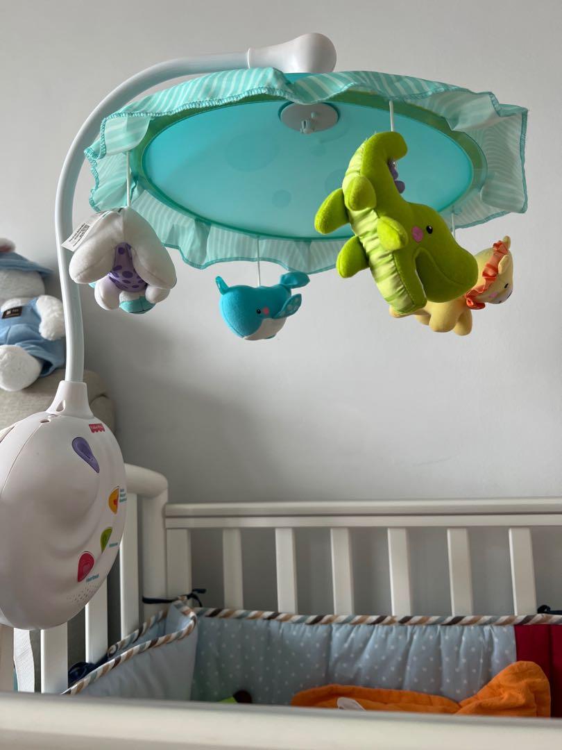 Fisher Price Baby Cot Mobile, Babies & Kids, Infant Playtime on Carousell