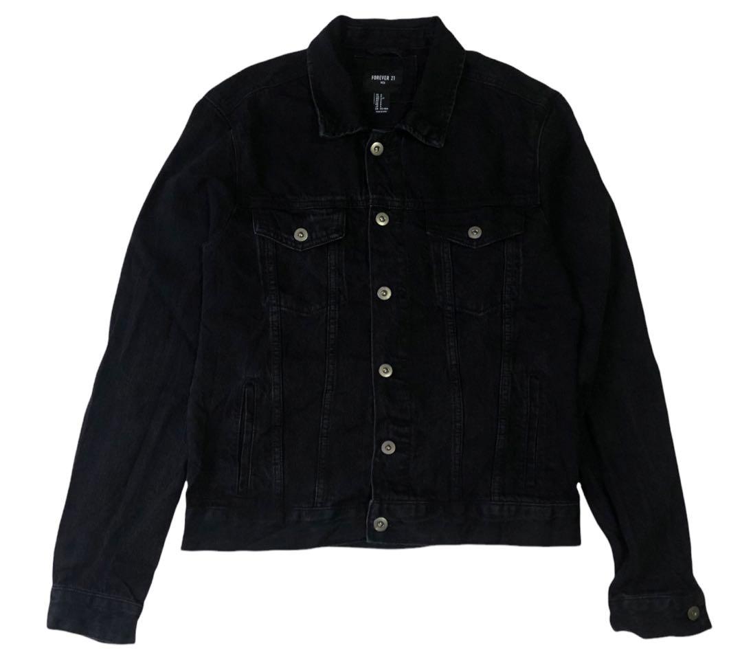 Forever 21 Men Denim Jacket, Fesyen 