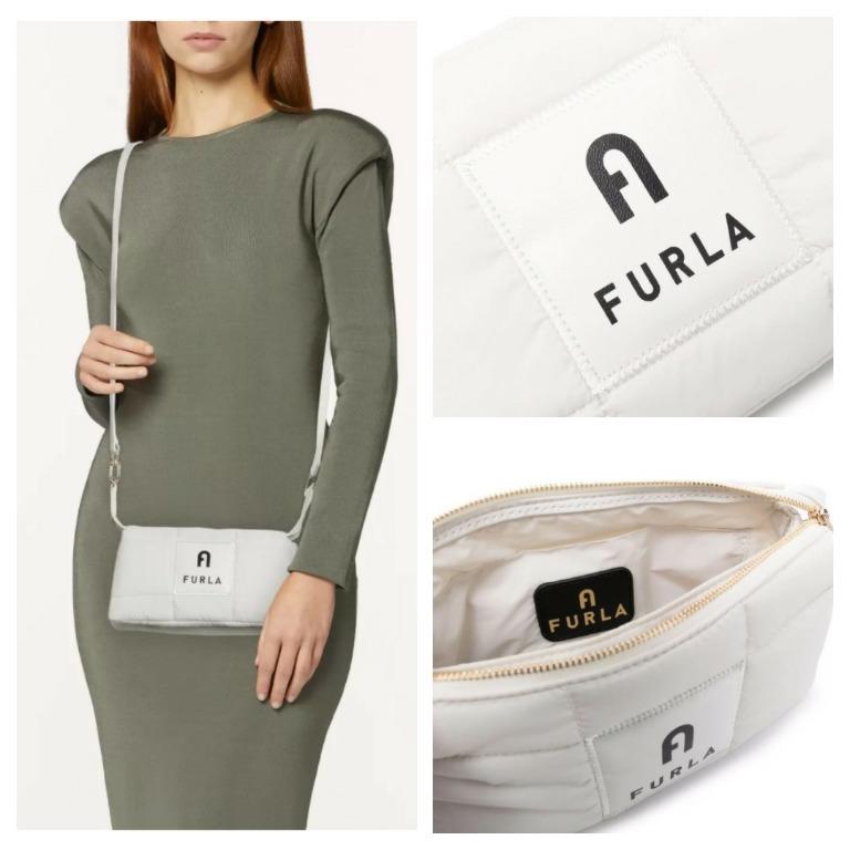 FURLA Piuma Quilted Crossbody Bag