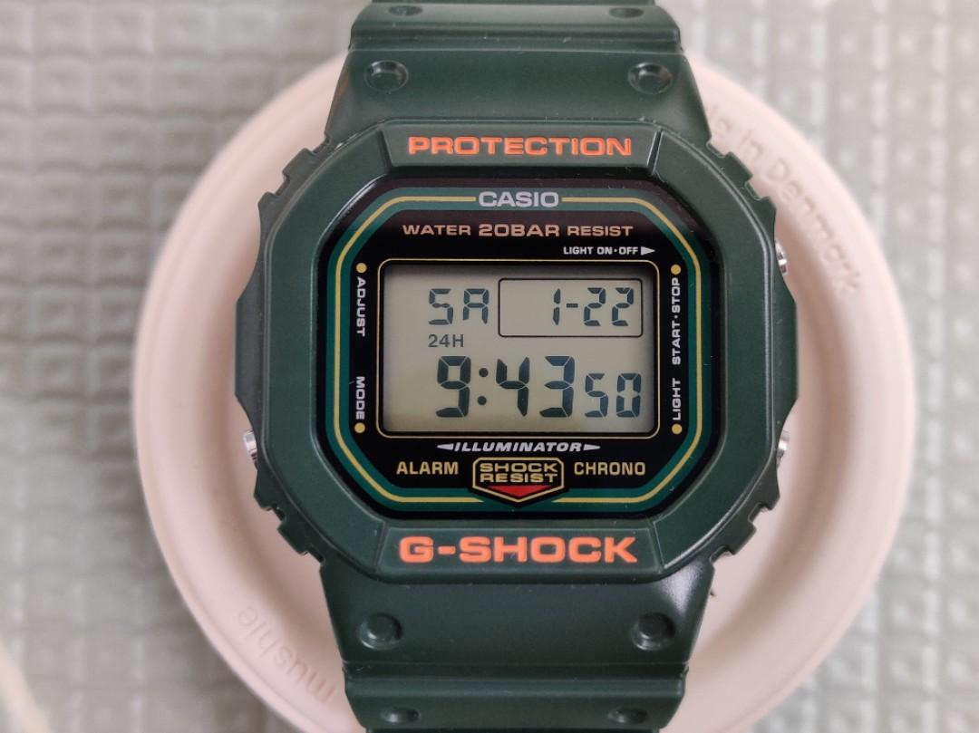 G Shock DW5600 DW 5600RB 3 Green