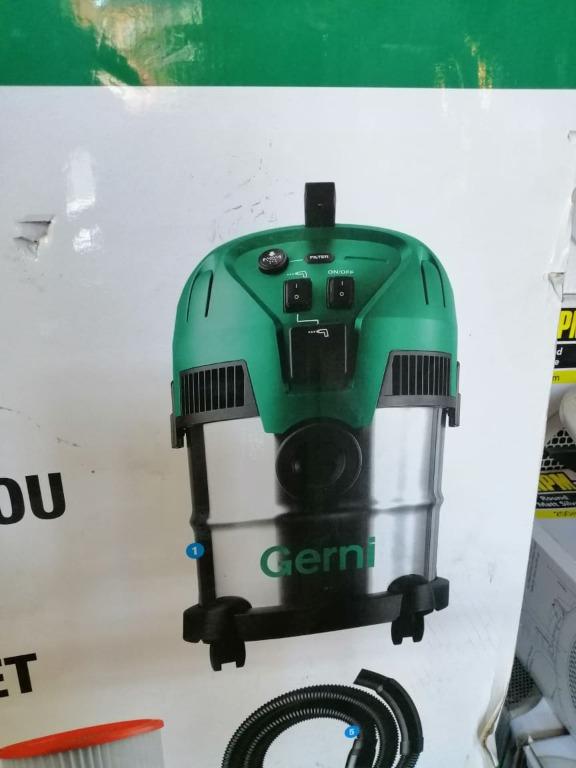 Gerni 9000 Wet and Dry Vacuum 1200W 22L, TV & Home Appliances, Vacuum