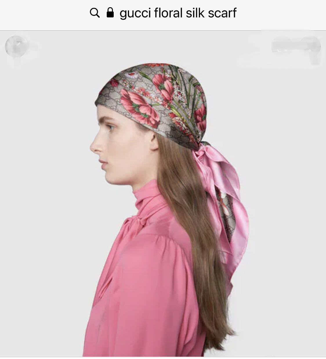 Gucci scarf store for hair